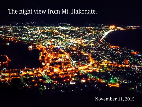 the night view