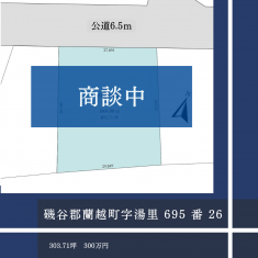 【商談中】磯谷郡蘭越町字湯里695-26